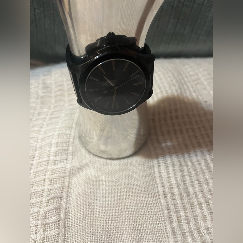 Armani Exchange A/X Black Stainless Steel Case & Bracelet Men’s Watch AX2322 - Picture 10 of 17